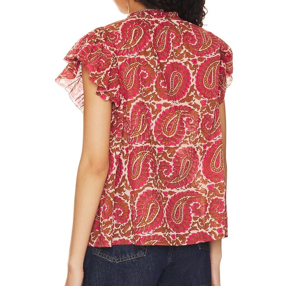 NWT Cleobella Calla Blouse Aurora - Picture 7 of 7